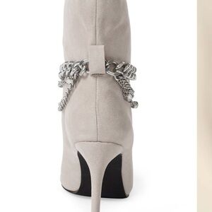 High Heel Chain Booties